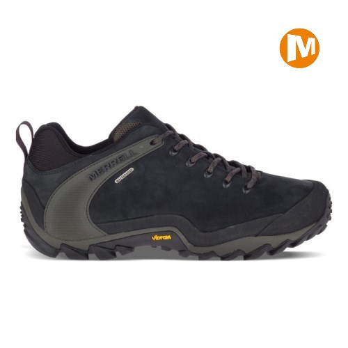 Merrell Chameleon 8 Stretch Waterproof Wanderschuhe Herren Schwarz [DE-GXIJO]